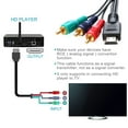 thumbnail image 2 of Luxshiny Audio Video Connector to 3- Convert Cable Black Metal Connecting Components 1Set, 2 of 2