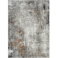 thumbnail image 2 of Hauteloom Ervin Living Room, Bedroom Area Rug - Gray, Black, Brown - 9'2" x 12', 2 of 6