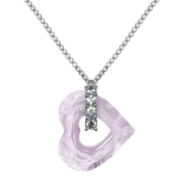Collar con Cristal Swarovski Jands Joyeria y Moda Baño de Oro 18k Rosa M