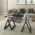 thumbnail image 2 of Evelyn&Zoe Modara 46" Wide Rectangular Coffee Table, Blackened Bronze, 2 of 11