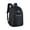 Blue, variant on Black Black Large Capacity Travel Backpack Outdoor Nylon Laptop Computer Bag School Student Bookbag For Daily Commuting And Hiking