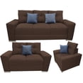 thumbnail image 1 of Sala Modular 3-2-1 El Bazar Store Chocolate Sofa Love Seat Sillon, 1 of 8