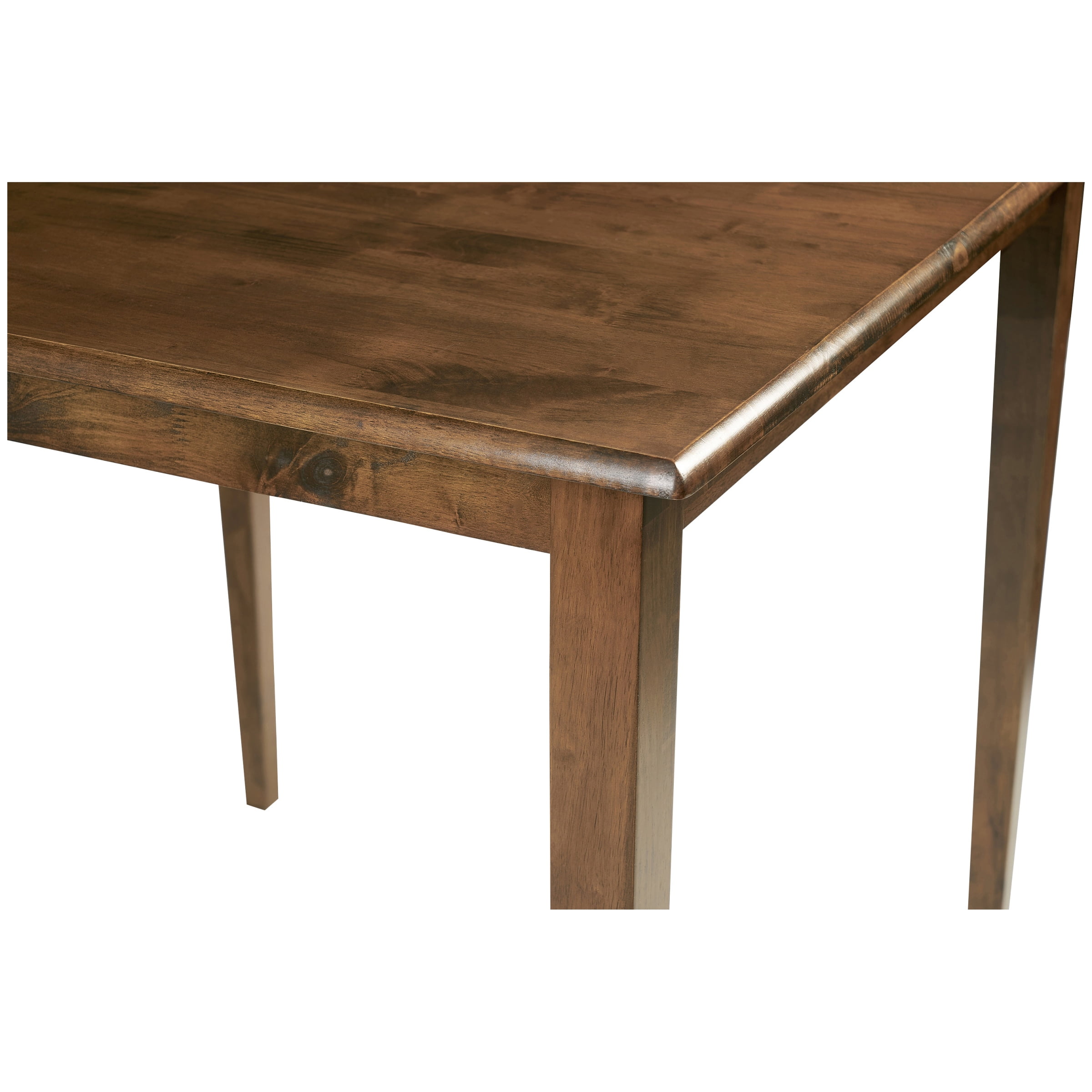 Mainstays 5 Piece Mission Counter Height Dining Set, Solid Wood, Cherry Color for Indoor