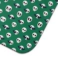 thumbnail image 5 of Green Skull Bat Pattern Dish Drying Mat for Kitchen 1 Pack, Ultra Absorbent Microfiber Dishes Drainer Mats,16"x18", 5 of 6