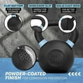 thumbnail image 2 of Powder Coated Cast Iron Kettlebell Strength Training Kettlebells Weight Set for Full Body Workout, Home Gym, 2 of 4