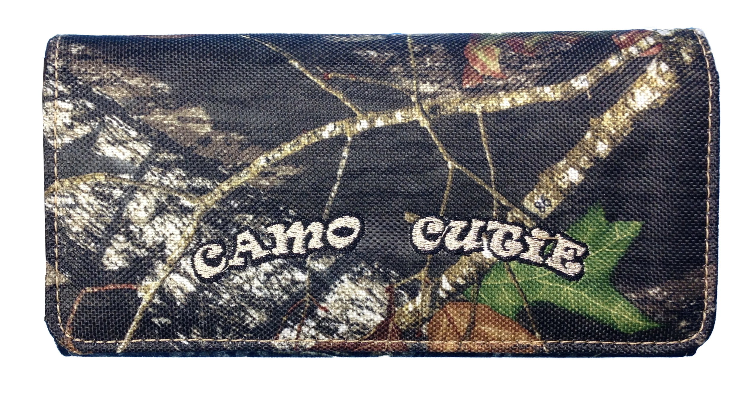 Mossy Oak Camo Western Wallet Zipper Pocket Mossy Oak Camo Tri Fold Wallet BT-3