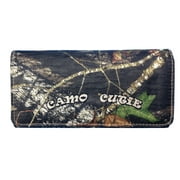 Official Mossy Oak Women Camo Wallet Ladies Camo Western Wallet with Camo Cutie BT-2