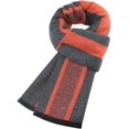 thumbnail image 1 of LinYooLi Classic Plaid Scarf for Men Warm Cashmere Feel Soft Long Scarves Retro Fashion Checked Shawl Wraps Winter Fall, 1 of 2