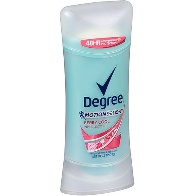 Degree MotionSense Invisible Solid AntiPerspirant & Deodorant, Berry