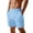 Blue, variant on Men's Casual Shorts for Everyday Wear Stylish Slim Fit Zipper Shorts with Functional Pockets for Spring and Summer Outdoor Activities