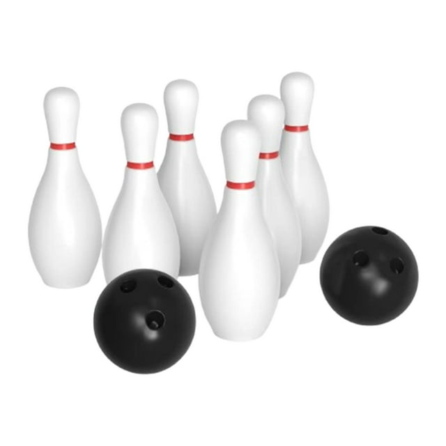 Juego de bolos para niños CUTICAT 6 bolos 2 bolas divertido juguete deportivo interior