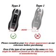 thumbnail image 2 of Xotic Tech 2Pcs Green TPU Full Cover 3-Button Smart Remote Control Key Fob Cover Holder Shell Compatible with Porsche Panamera 2017-UP & Cayenne 2019-UP & 911 Carrera Taycan 2020-UP & Macan 2022-up, 2 of 9