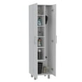 thumbnail image 5 of Bacoa Freestanding Supply Cabinet with Double Doors, Five Shelves - White, 5 of 6