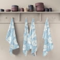 thumbnail image 5 of Kitchen Towels Leaf Pattern Pattern Cleaning Towel Absorbent Hand Towels Tea Towels for Home Restaurant Dish Clean 28" x 18", 4PCS, 5 of 7