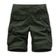 thumbnail image 5 of WILLBEST Pantalones Cortos para Hombre, Moda Masculina, Casuales, de Color Sólido, con Bolsillo, Cremallera y Hebilla, para Exteriores, Pantalones Cortos para Herramientas, 5 of 7
