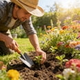 thumbnail image 6 of A Garden Hand Trowel Steel Shovel With Wooden Handle Digging Tool For Planting Flowers Vegetables Potted Plants, 6 of 6