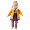 thumbnail image 3 of My Life As Doll 2 Pack Fashion Bundle, Includes Fox Dress and Sequin Skirt Casual Outfit for 18" Dolls, 4 Pieces, 3 of 5