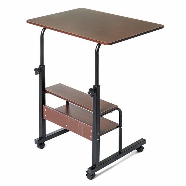 HALLOLURE Home Office Laptop Notebook Computer Desk, Height Adjustable