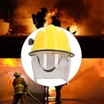 thumbnail image 3 of Fighter Protection Hard Hat, Lightweight Firefighter Hard Hat  for Outdoor Emergency, 3 of 7