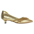 thumbnail image 3 of XY London Womens Kirsty Rhinestone Kitten Heel Court Pumps, 3 of 5