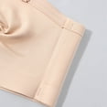 thumbnail image 7 of Dwellite Push Up Strapless Bras for Women Supportive Bandeau Bra Wireless No Underwire Padded Tube Bra Complexion 34, 7 of 7