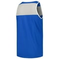 thumbnail image 3 of Men's Mitchell & Ness Blue/Silver Detroit Lions  Heritage Colorblock Tank Top, 3 of 3