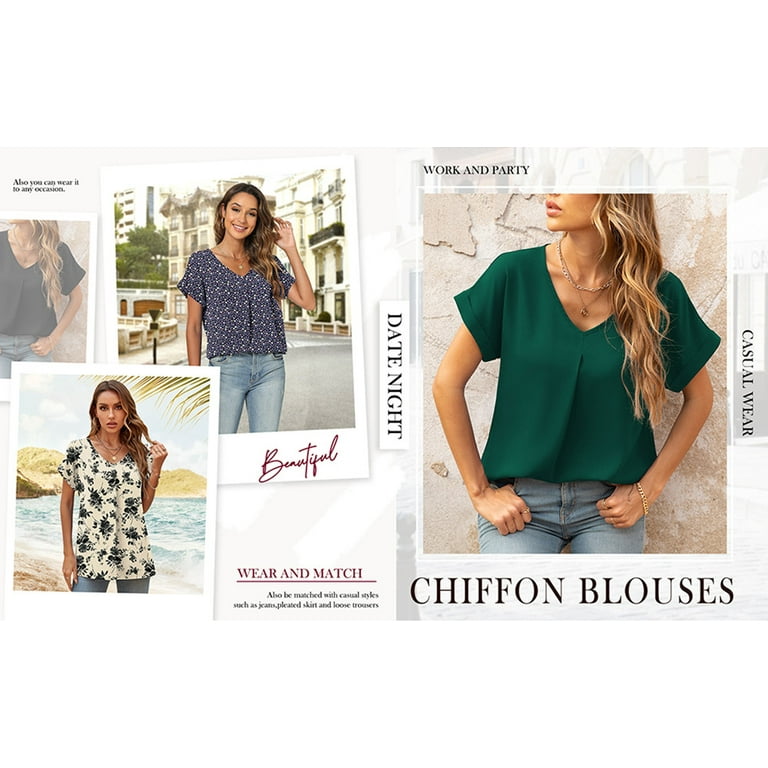 summer blouses at walmart