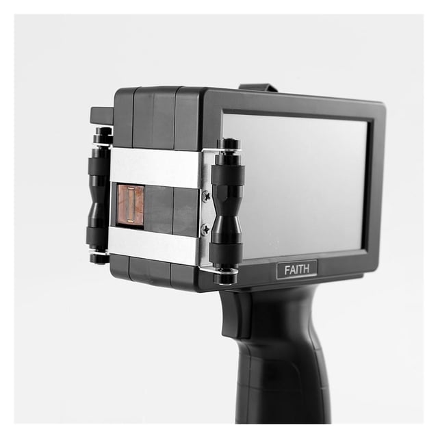 12.7mm/25.4mm QR Bar Batch Code Variable Date Number Logo Expiry Date Label Portable Hand Jet Handheld Inkjet Printer