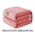 thumbnail image 3 of Hearthoom Wool Blanket Reversible Fleece Throw - Multi Functional Bedding for Knee Wrap & Home Comfort, 3 of 9