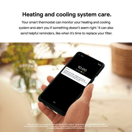 Google - Nest Smart Programmable Wifi Thermostat - Sand