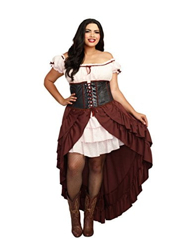 Dreamgirl Saloon Gal Costume Women's 