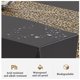 thumbnail image 4 of Mantel de plástico desechable, manteles de fiesta, decoraciones de puntos dorados, impermeable, 54 pulgadas x 108 pulgadas, 3 uds., 4 of 5