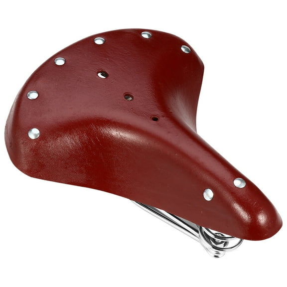 Imitation Cow Leather Bike Seat 1 Set Universal Bike Saddle for Road Bike Touring Bike