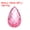 Light Pink 6x10mm, variant on Uxcell 100Pcs Flat Back Acrylic Teardrop Gems 6x10mm Artificial Rhinestones Pink