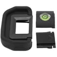 thumbnail image 4 of EB Viewfinder Eye Cup, Viewfinder Eyecup Portable Universal  Durable with Cold Shoe Cover Spirit Level for 4D Camera for 50D Camera, 4 of 7