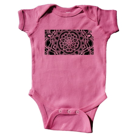 

Inktastic Kansas Silhouette Mandala Gift Baby Boy or Baby Girl Bodysuit