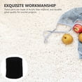 thumbnail image 2 of Minkissy 10Pcs Rug Yarn for Crochet Acrylic Fiber Ideal for Craft Enthusiasts Black Color, 2 of 4