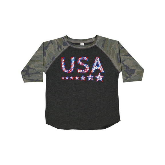 Inktastic Fourth of July USA Red, White, and Blue Boys or Girls Toddler T-Shirt