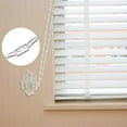 thumbnail image 5 of 20pcs Clear Cord Cleat, Blind Cord Winders,wall Rope Cleats,plastic Cord Hooks For Blinds Curtains Sun Shades Ropes, 5 of 5