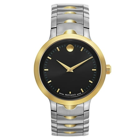 Movado Luno Two-Tone Stainless Steel Men's Watch,