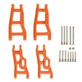 thumbnail image 1 of RC Swing Arm Kit, Plastic Material Upgrade Parts RC Front Rear Suspension Arm Kit Stable Performance Wear Resistant  For RC Car Orange,Green, 1 of 8