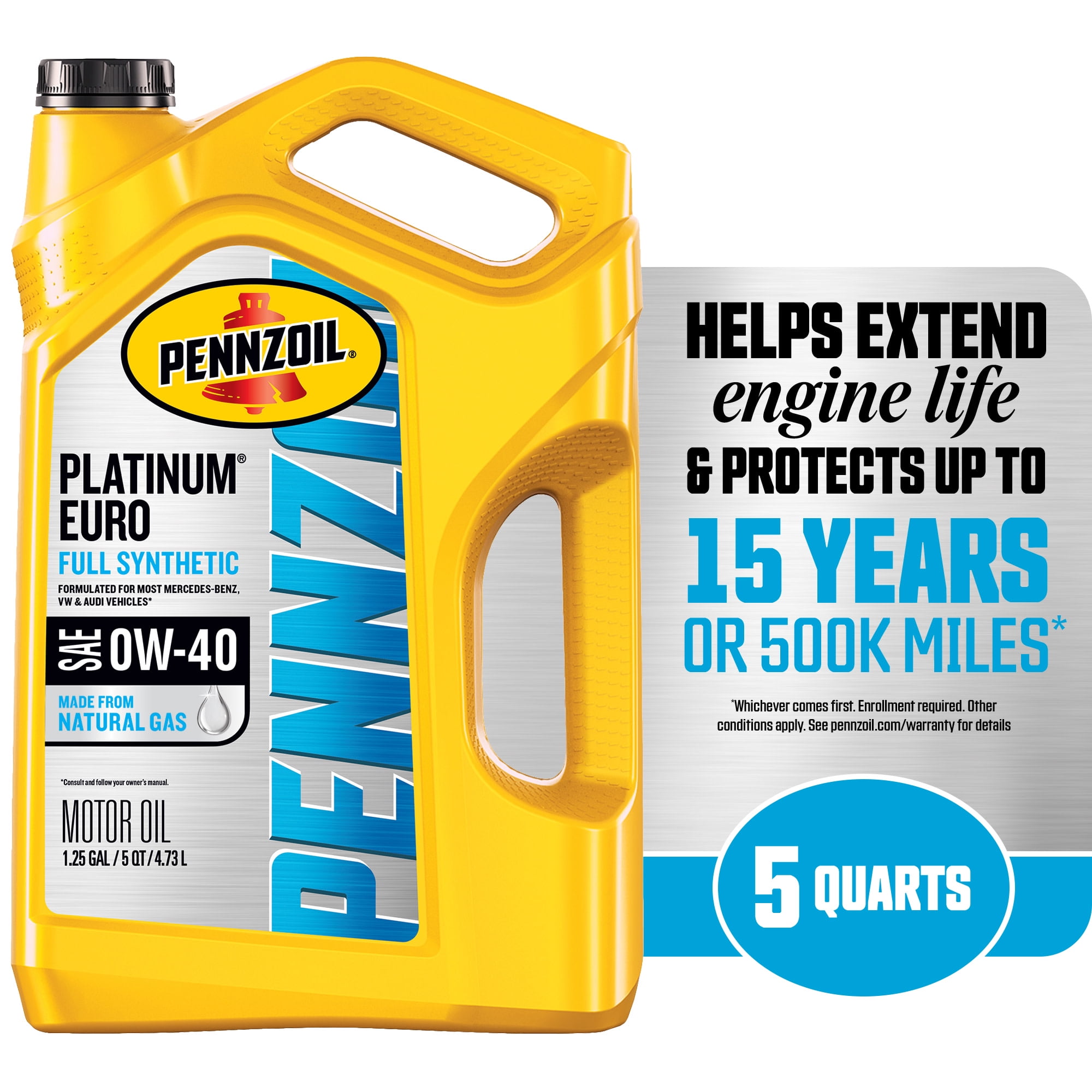 ペンズオイル　プラチナムユーロ　0w40　1ボトル Amazon.com: Pennzoil Platinum Euro Full Synthetic 0W-40 Motor Oil