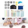thumbnail image 3 of 47 Set Mandala Dotting Tool Set para Pintura Artístico, Pintura de Uñas, Dibujo Y Dibujo Y Manualidades para Niños, 3 of 9