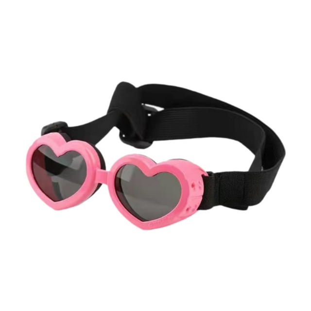 Gafas de sol para perros Yinane Correa ajustable Rosa