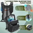 thumbnail image 2 of Mochila de hidratación RAINSMORE de 18 litros con bolsa de agua para senderismo, 2 of 9