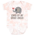 thumbnail image 3 of Inktastic My Great Uncle Loves Me Boys or Girls Baby Bodysuit, 3 of 5