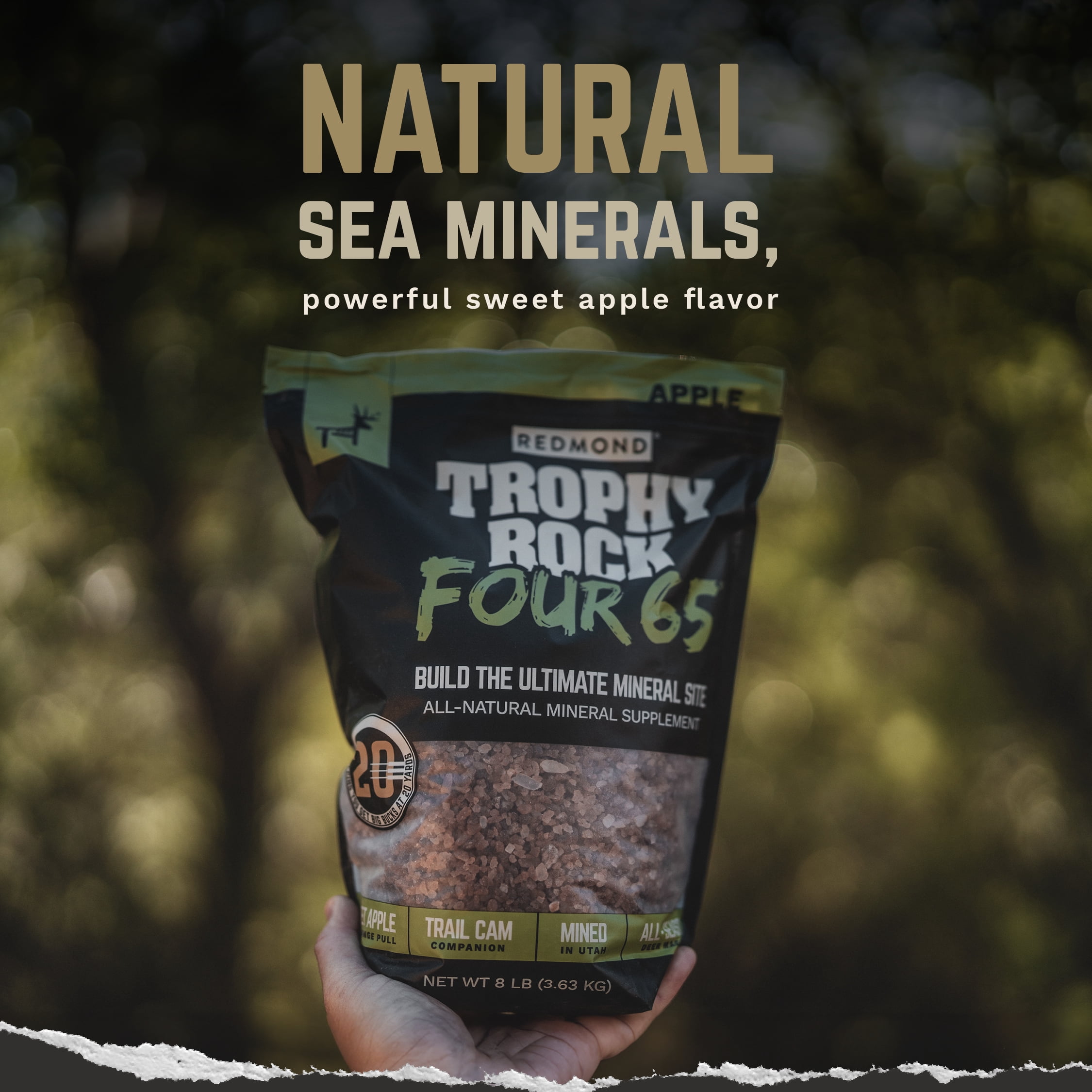 Trophy Rock Apple Four65 Hunting Attractant for Deer