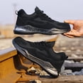 thumbnail image 5 of Safety Trainers Men Women Safety Shoes Lightweight Steel Toe Cap Trainers Non Slip Work Shoes Breathable Work Trainers, 5 of 7