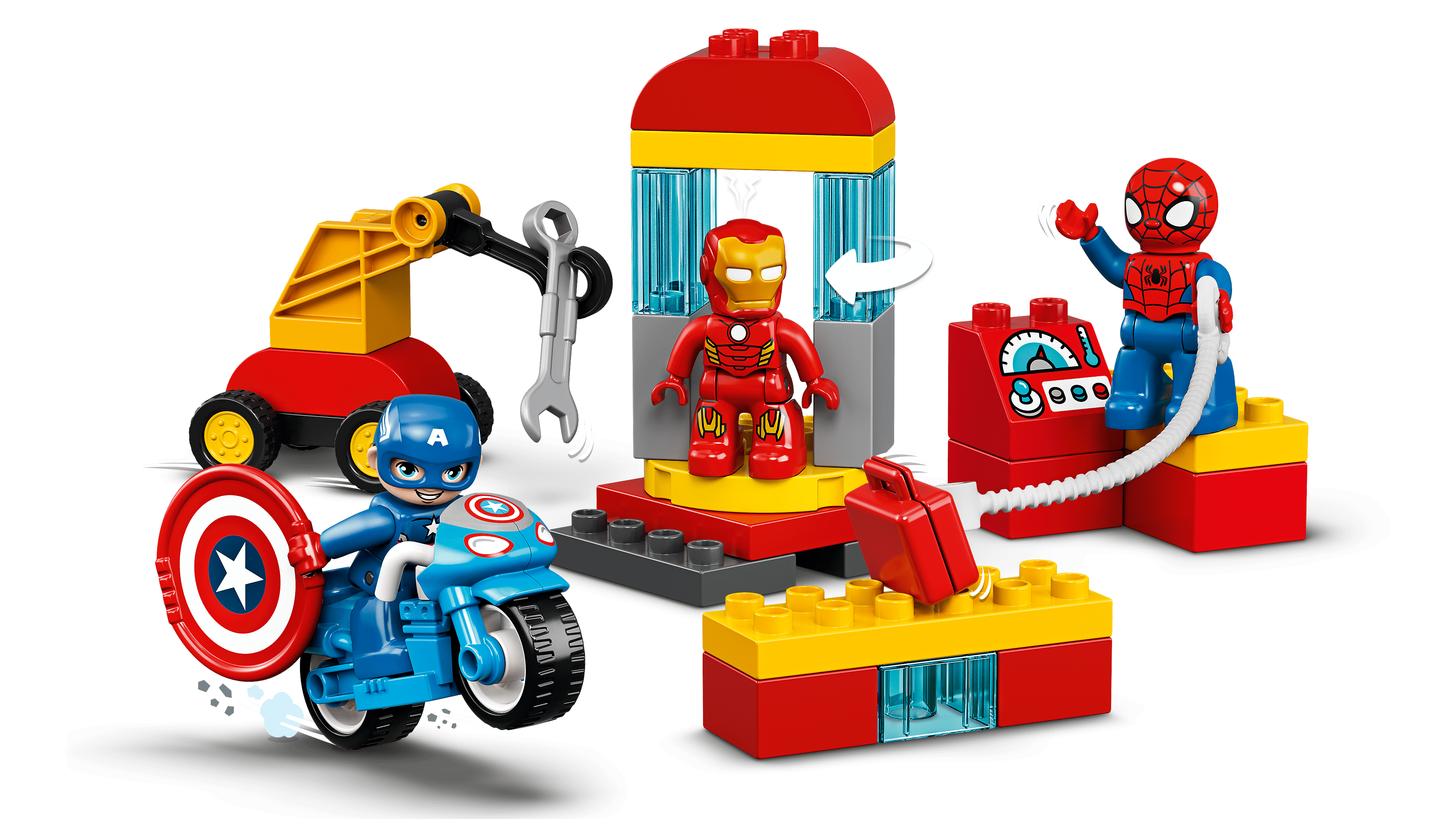 LEGO DUPLO Marvel Avengers Super Heroes Lab 10921 Spiderman Set for Toddlers 30 Pieces Walmart