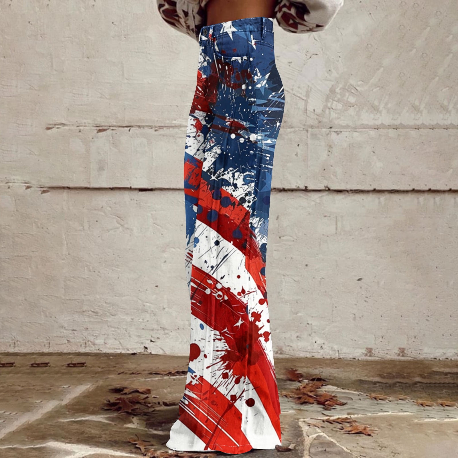 Women's Denim-Look Wide Leg Pants with Button Pockets, Casual Comfort for Everyday Wear